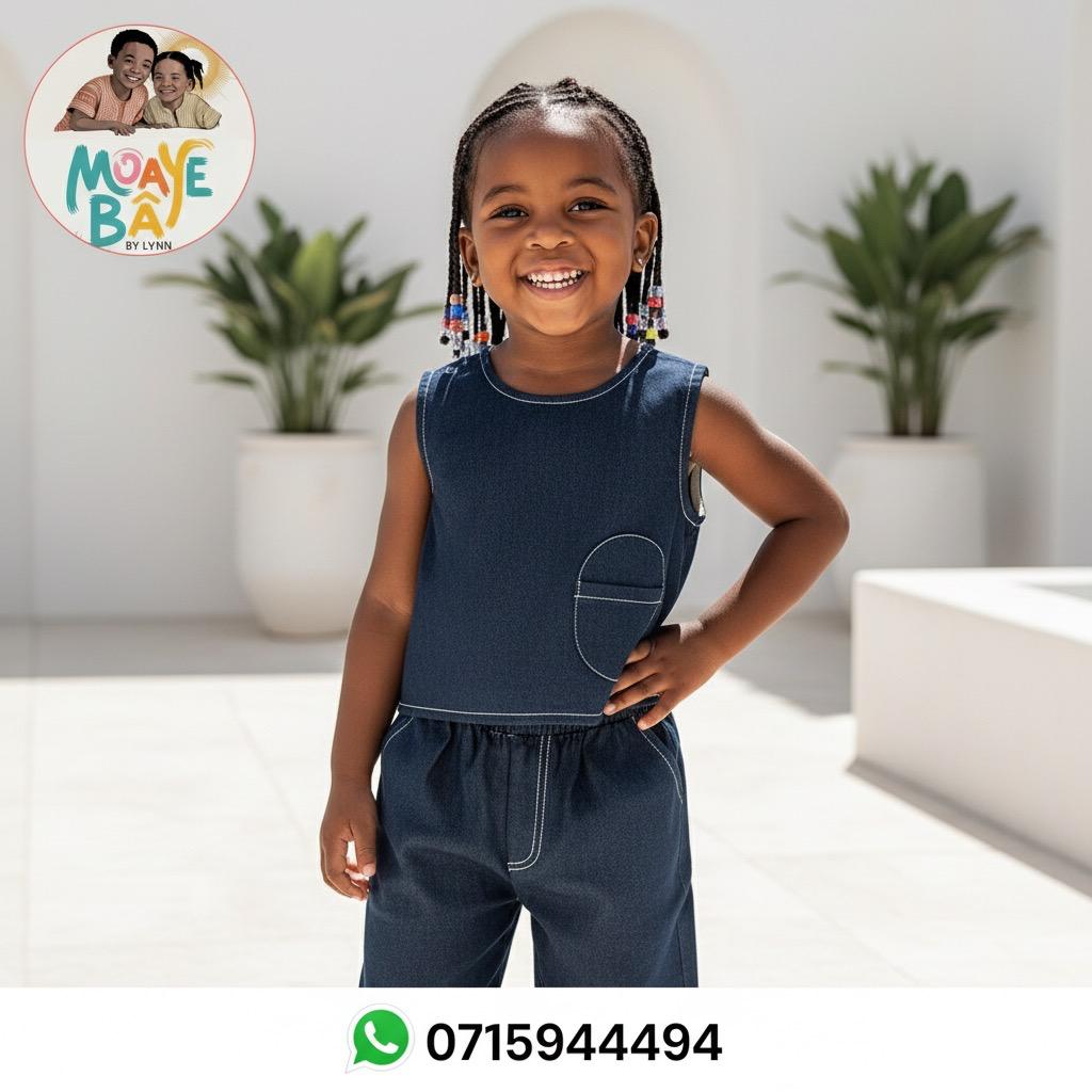 Combinaison Denim Enfant – Promotion