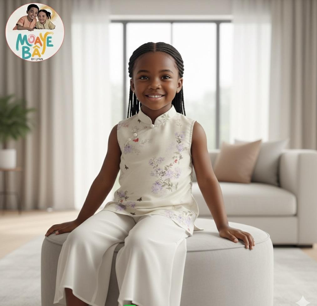 Ensemble Coton Quotidien Fille – MOAYÉ BÂ by Lynn