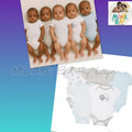 Pack 5 Bodies Bébé Manches Courtes