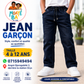 Pantalon Garçon Noir - Style Décontracté