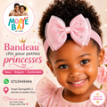 Bandeau Chic pour Petites Princesses – Nœud Étoilé