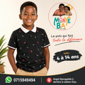 Polo Imprimé Garçon – Collection Tropicale (4 à 14 ans)