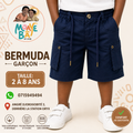 Bermuda Cargo Garçon | Tissu Confortable | 2 à 8 Ans