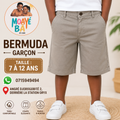 Bermuda Garçon – Coupe Élégante | 7 à 12 ans
