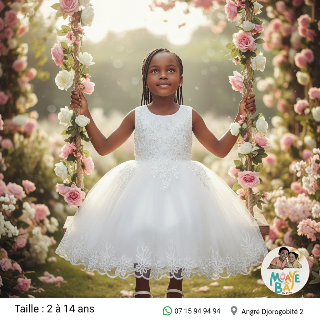 Robe de Cérémonie Princesse - Fille 2 à 14 ans