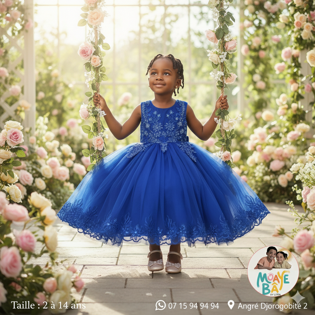 Robe de Cérémonie Princesse - Fille 2 à 14 ans