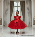 Robe de Cérémonie Fille Paillettes - Taille 4 à 14 ans