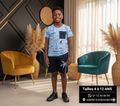 Ensemble Garçon Hawaii Tropical - T-shirt et Short
