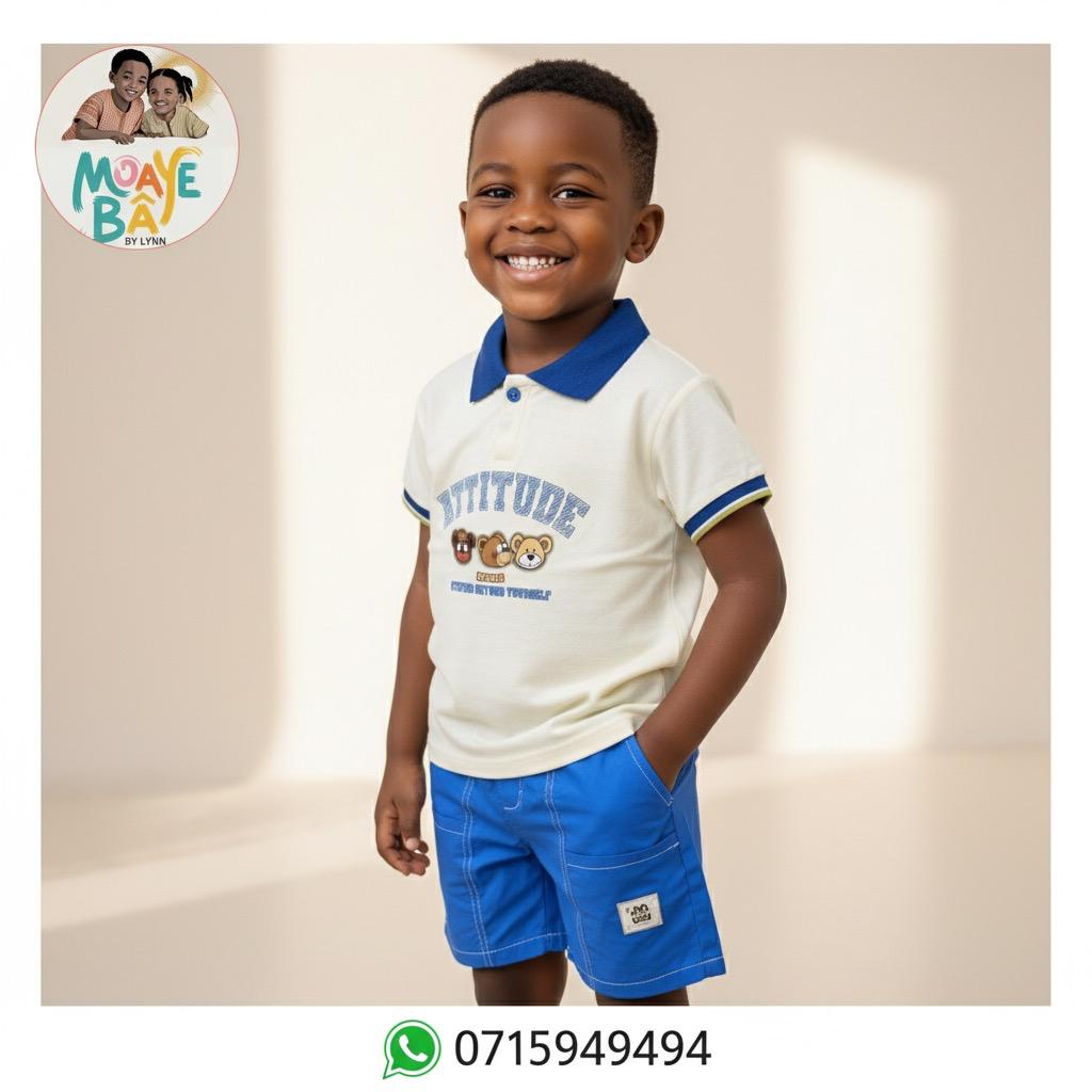 Ensemble Polo Attitude – Garçon Promotion