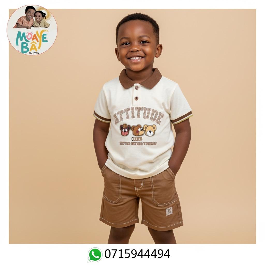 Ensemble Polo Attitude – Garçon Promotion