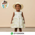 Robe Fleurie en Coton – Taille 2 ans