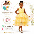 Robe de cérémonie Tulle à Fleurs – Élégance & Douceur