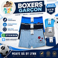 Boxers Garçon – Lot de 2 | 8 à 16 ans | MOAYÉ BÂ by Lynn