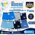 Boxers Garçon – Lot de 2 | Tailles 6 à 16 ans