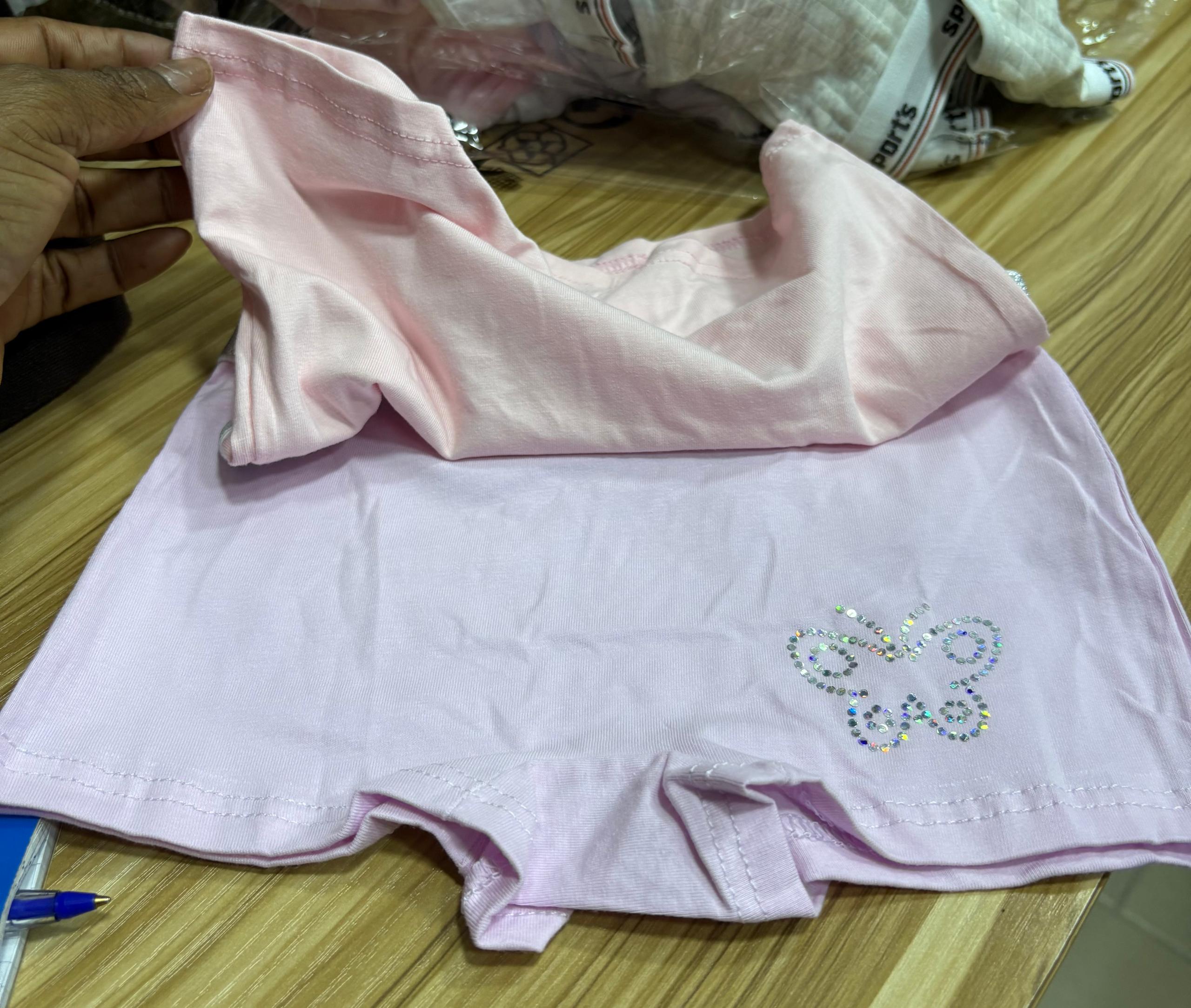 Boxers Fille – Lot de 2 | Coton Doux | Tailles 2 à 13 ans REF H129
