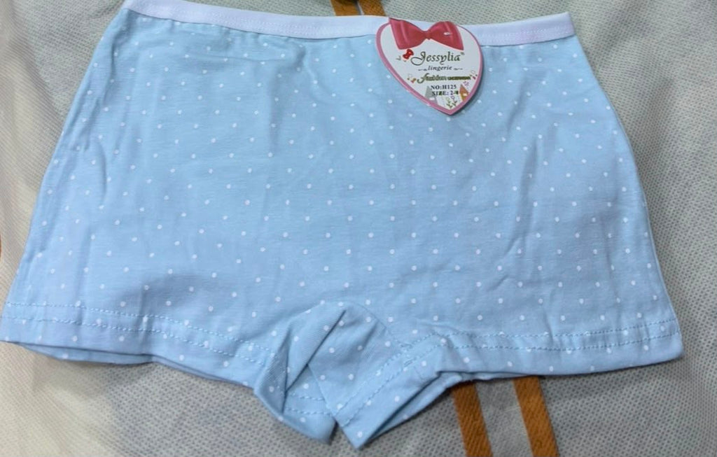 Boxers Fille –  | Coton Doux | Tailles 2 à 13 ans REF H125