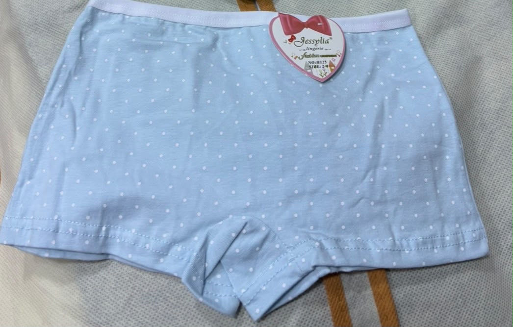 Boxers Fille –  | Coton Doux | Tailles 2 à 13 ans REF H125