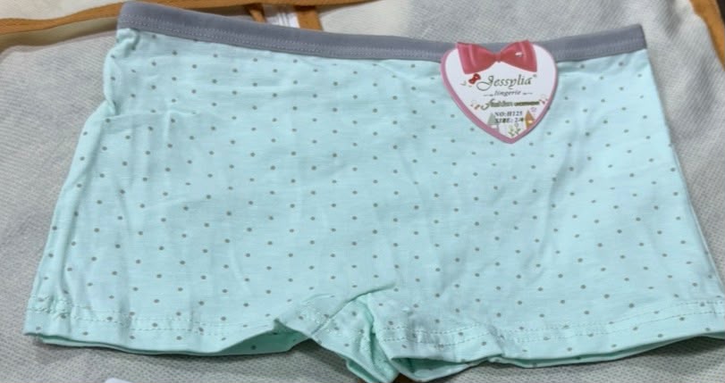Boxers Fille –  | Coton Doux | Tailles 2 à 13 ans REF H125