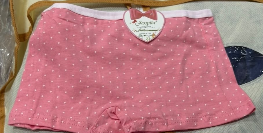 Boxers Fille –  | Coton Doux | Tailles 2 à 13 ans REF H125