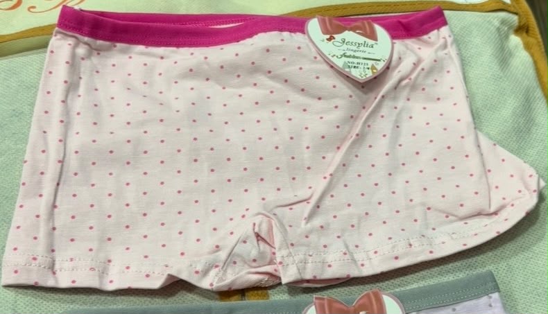 Boxers Fille –  | Coton Doux | Tailles 2 à 13 ans REF H125