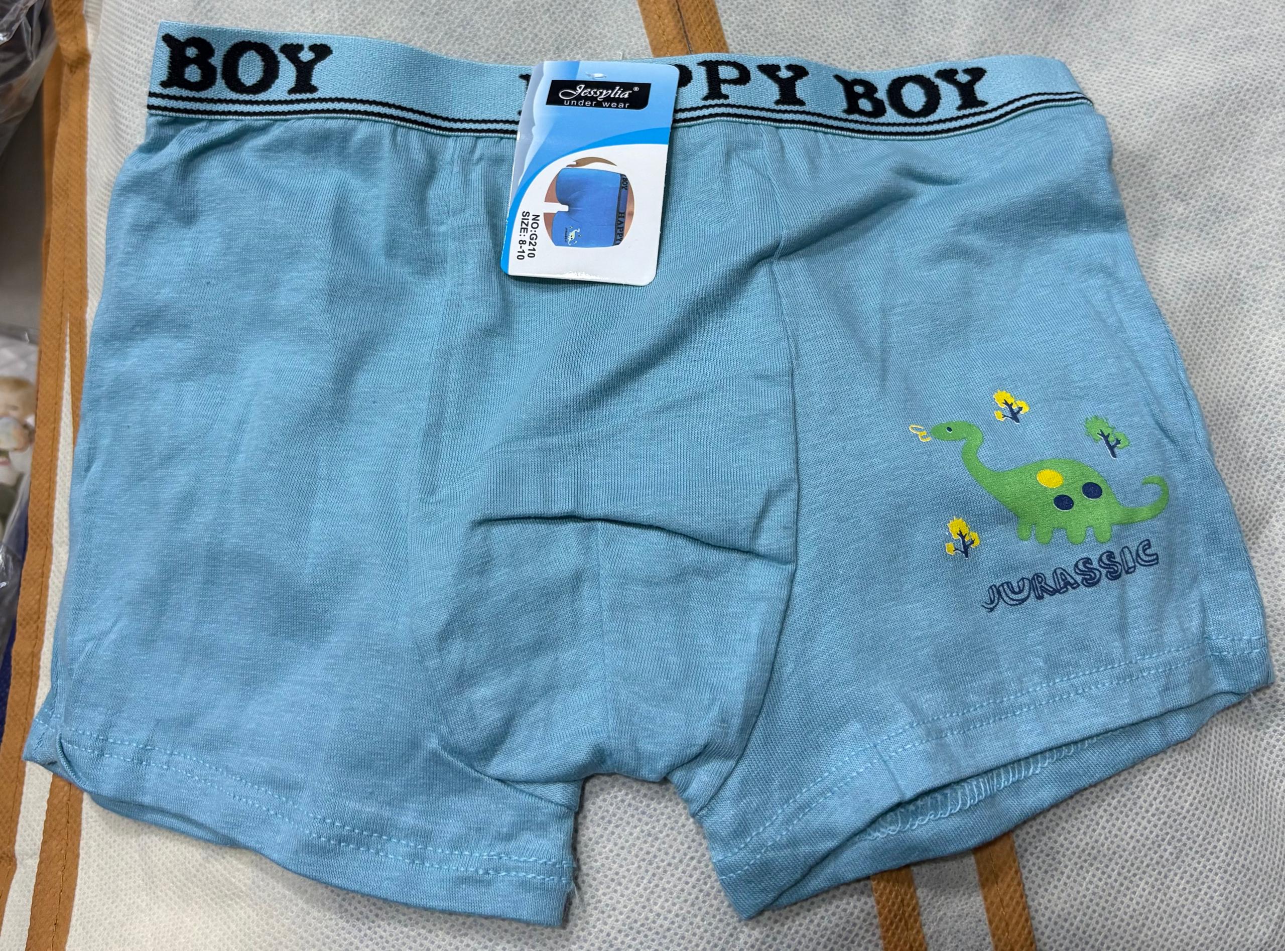 Boxers Garçon –  | Tailles 6 à 16 ans REF G210